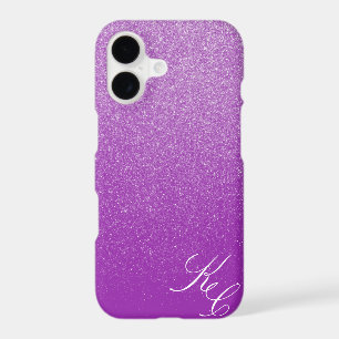 Purple Shimmer Dust Personalised Phone Case