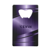 Purple Shiny Metallic Brushed Aluminium Look