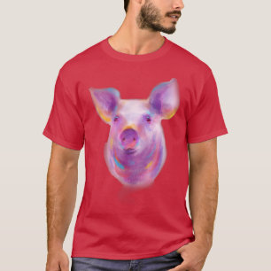 purple simple costume piglet  T-Shirt
