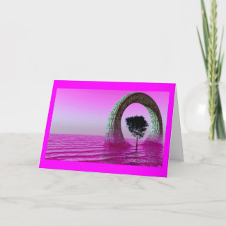 purple skies card