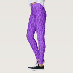 Purple Skin Zazzle_Growshop. Leggings
