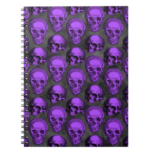 Purple Skull Note book (Front)