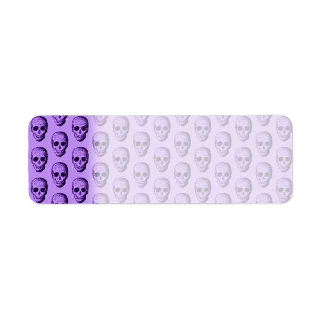 Purple Skull Pattern. (Front)