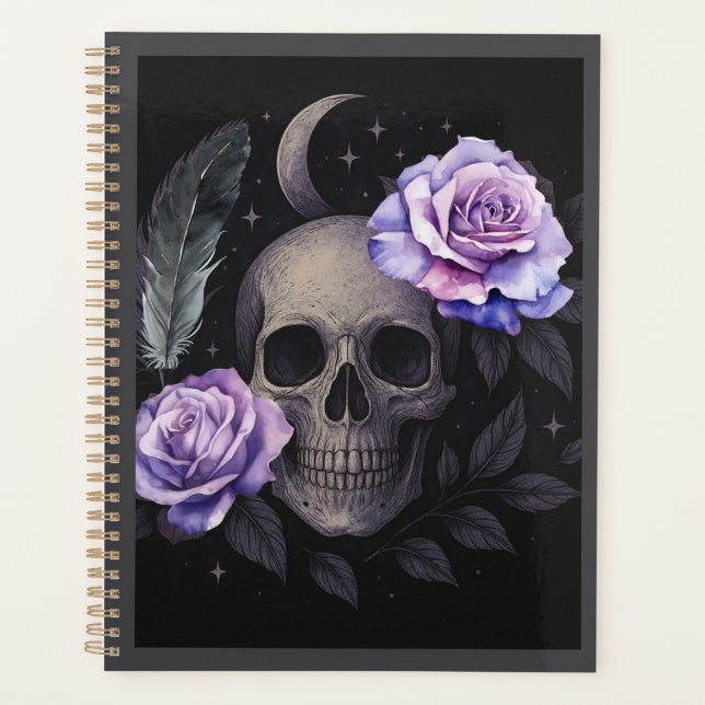 PURPLE SKULL PLANNER (Front)