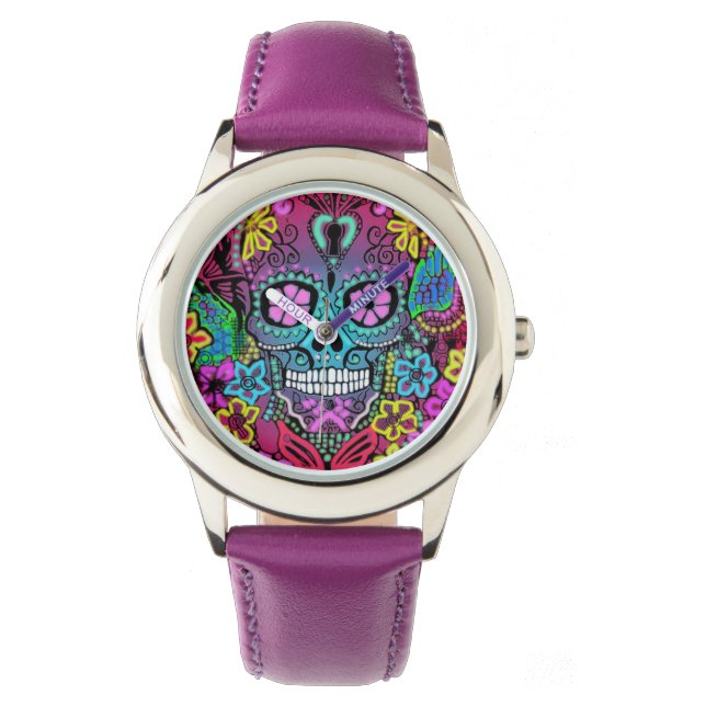 Purple Skull Watch (Front)