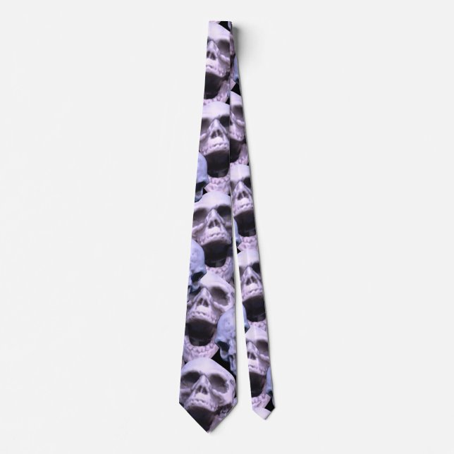 Purple Skulls Tie (Front)