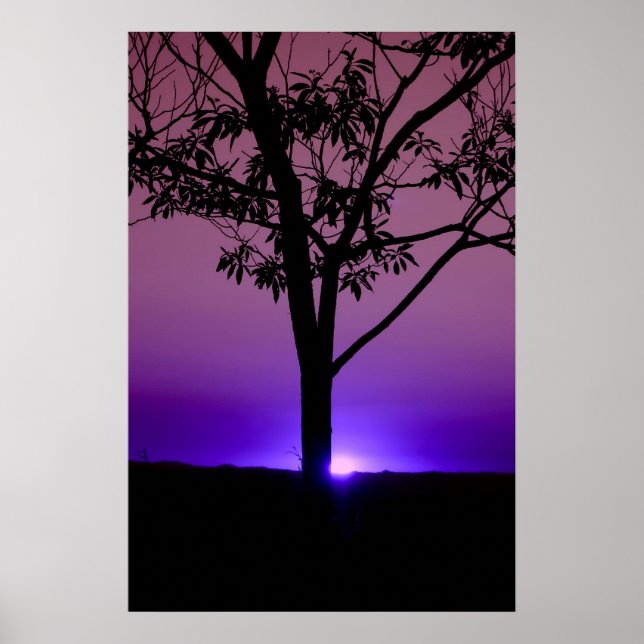 Purple Sky Poster (Front)