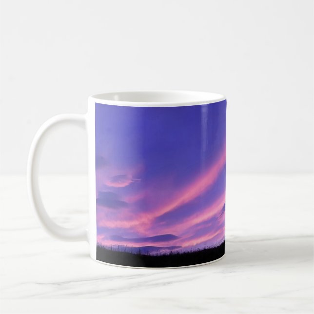 Purple Sky Sunset Mug (Left)