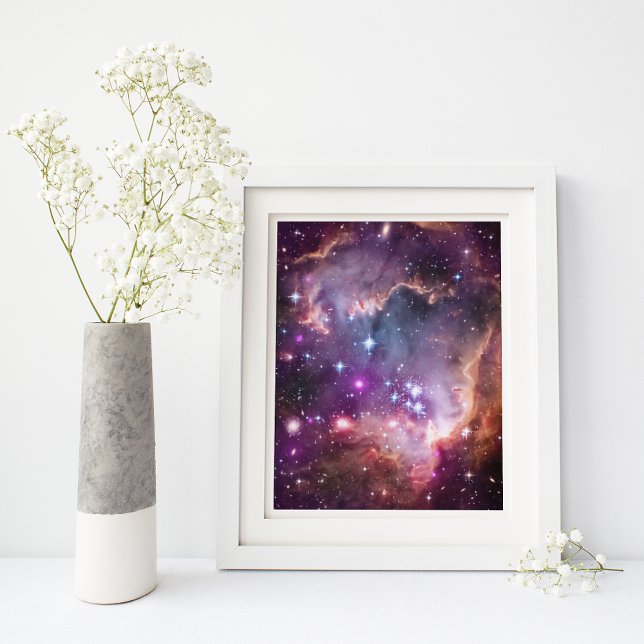 Purple Small Magellanic Cloud Poster (Creator Uploaded)