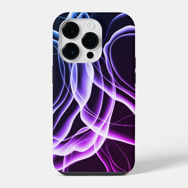 Purple Smoke  iPhone Case (Back)