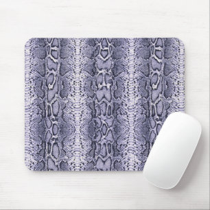 Purple Snake Skin Animal Print Mouse Pad