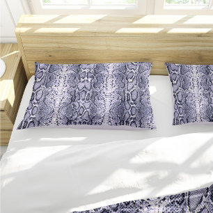  Purple Snake Skin Animal Print Pillowcase