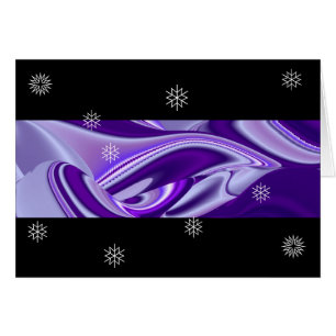 Purple Snow Dreams , Abstract Fantasy Rainbow-Art