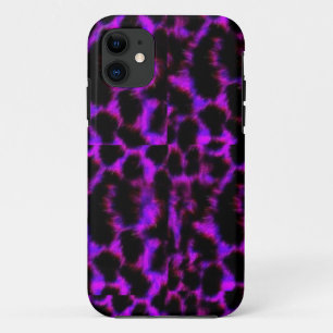 Purple Snow Leopard Case-Mate iPhone Case
