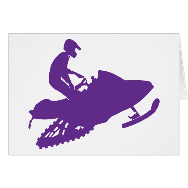 Purple-Snowmobiler (Front Horizontal)