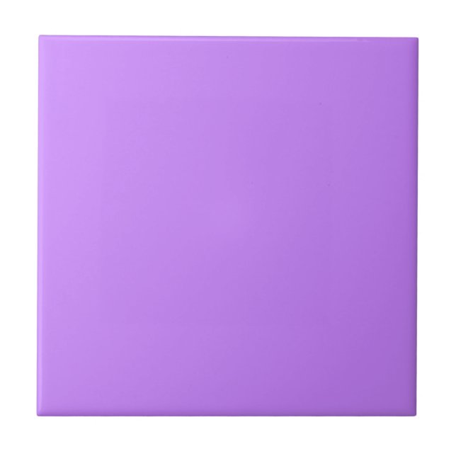 Purple Solid Color Tile (Front)
