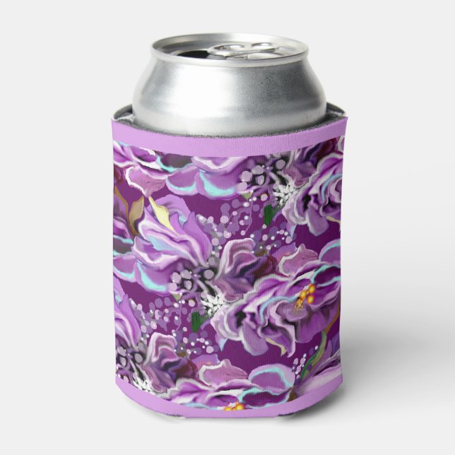 Purple Soul Can Cooler (Can Front)