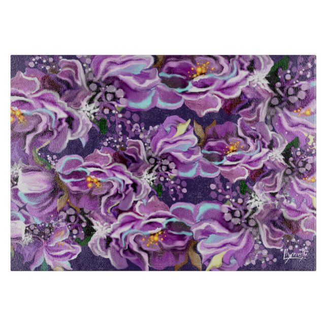 Purple soul detail cutting board (Front)