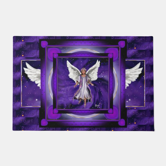 Purple Soul Doormat (Front)