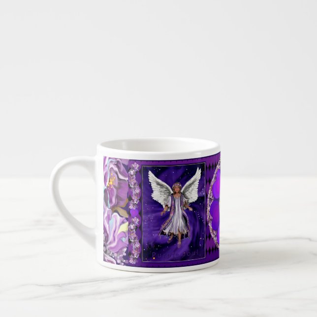Purple Soul Espresso Cup (Left)