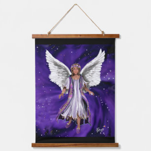 Purple Soul Hanging Tapestry