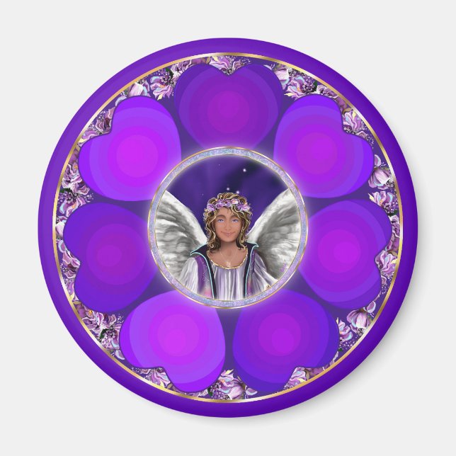 Purple Soul Magnet (Front)