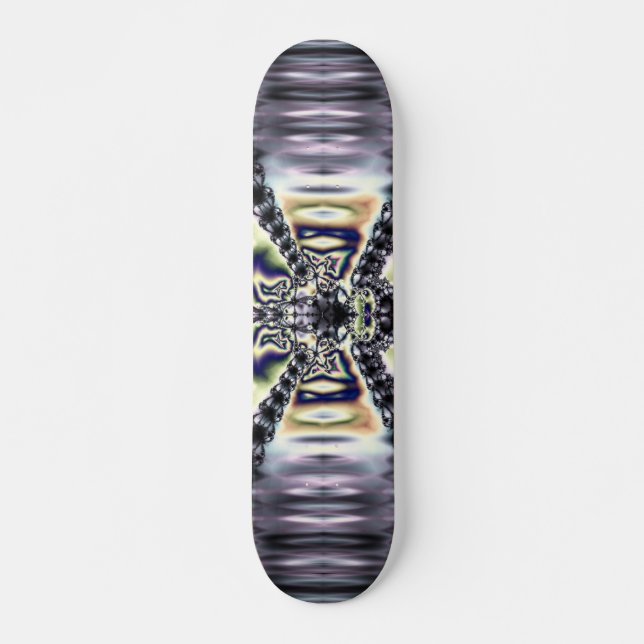 Purple Space Skateboard (Front)