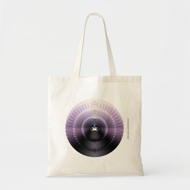 Purple Space Tote Bag (Front)