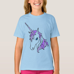 Purple Sparkle Unicorn T-Shirt