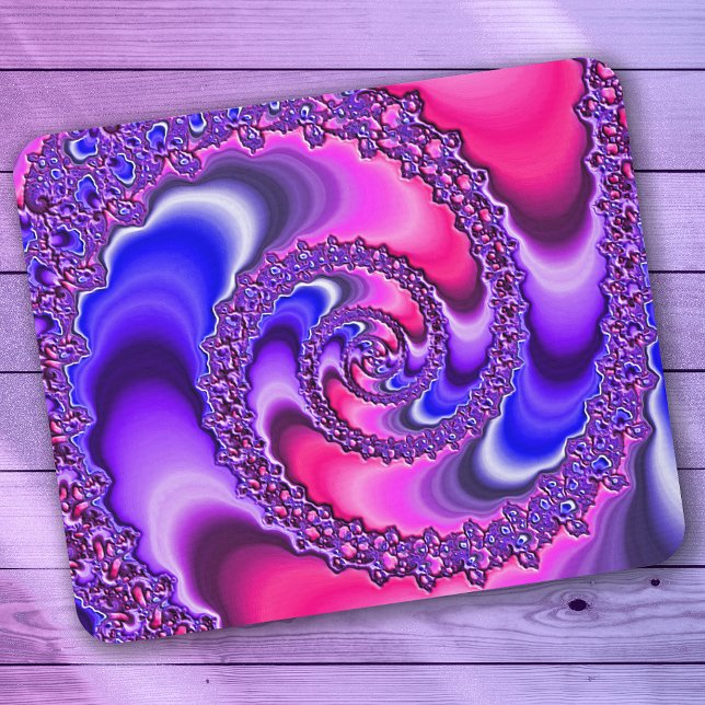 Purple Spiral Mouse Pad (Creator Uploaded)