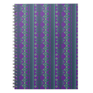 Purple Spiral Notebook