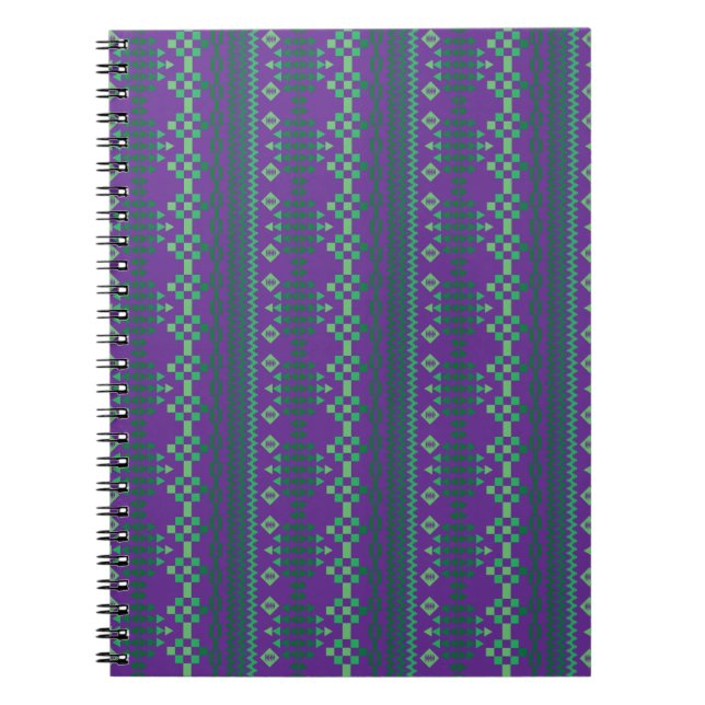 Purple Spiral Notebook (Front)