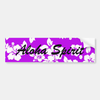 Purple Spirit Bumper Sticker