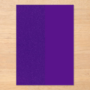 Purple Split Glitter Acrylic Invite – Customisable Invitations