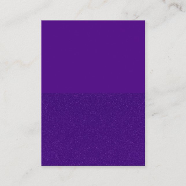 Purple Split Noise Business Cards – Customisable (Front)
