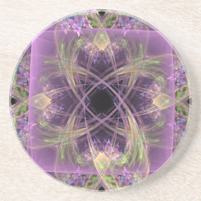 Purple Spring Coaster (Front)