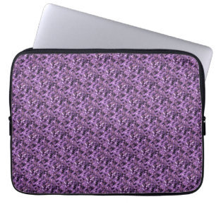 Purple square     laptop sleeve