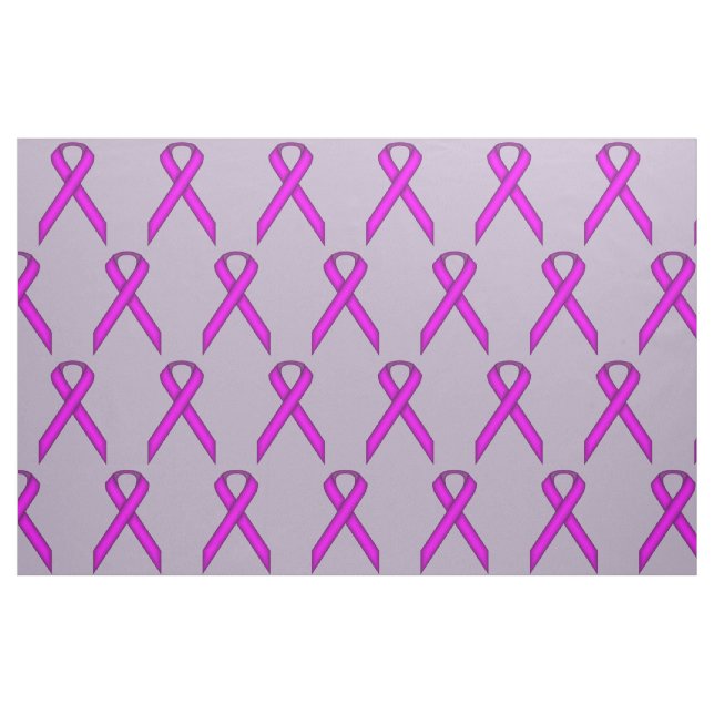 Purple Standard Ribbon Fabric (Fat Quarter)