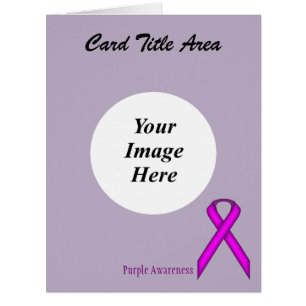Purple Standard Ribbon Template by Kenneth Yoncich