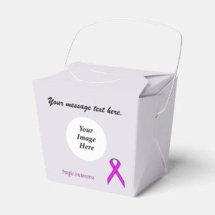 Purple Standard Ribbon Template by Kenneth Yoncich Favour Box