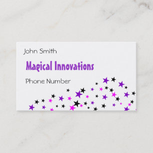 Purple Star Business Card