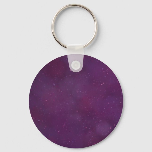 Purple star sky key ring (Front)