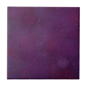 Purple star sky tile