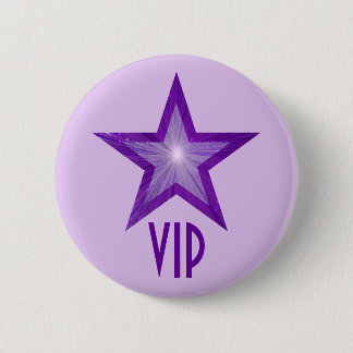 Purple Star 'VIP' button pale purple
