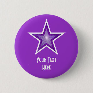 Purple Star 'Your Text' button purple