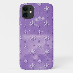 Purple Starry Sky Astrisk Pattern Case-Mate iPhone Case