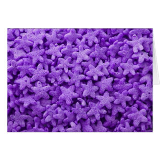 Purple Stars Cereal Breakfast Food Pattern