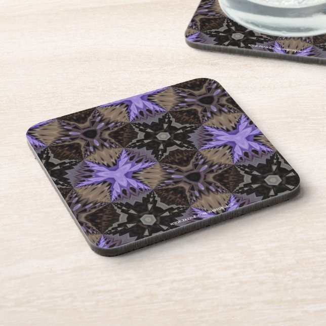 Purple Stars Coaster (Left Side)