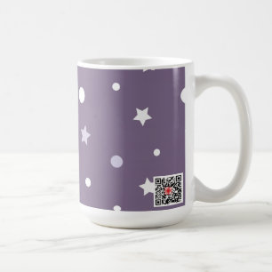 Purple Stars Coffee Mug