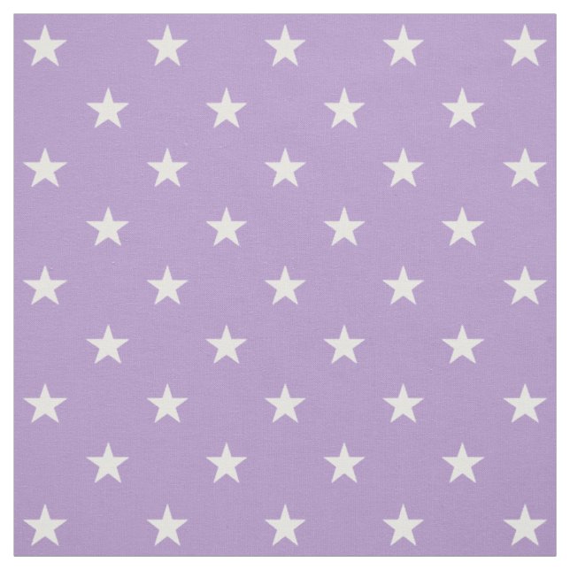 Purple Stars Fabric (Swatch)